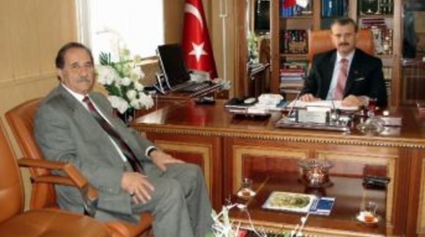 Sesob Başkanı K&ouml;ksal, İl M&uuml;ft&uuml;s&uuml; Balkan&rsquo;ı Ziyaret Etti