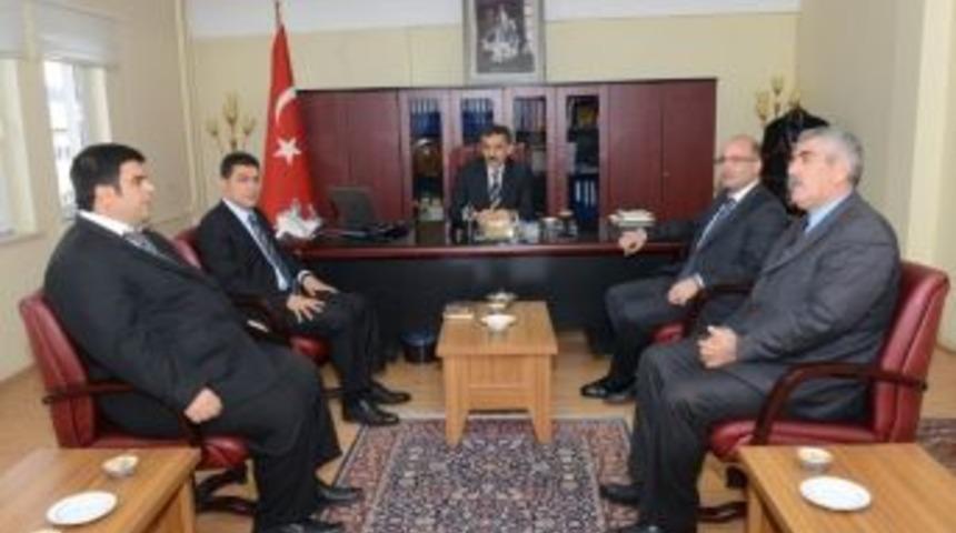 Vali Kaymak &Ouml;zel İdare B&uuml;t&ccedil;esi Hakkında Bilgi Aldı