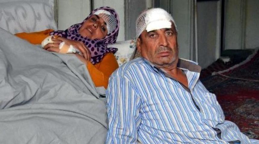 Hırsızlar, Suriye'den Ka&ccedil;an T&uuml;rkmen &Ccedil;ifti D&ouml;v&uuml;p, Paralarını Aldı