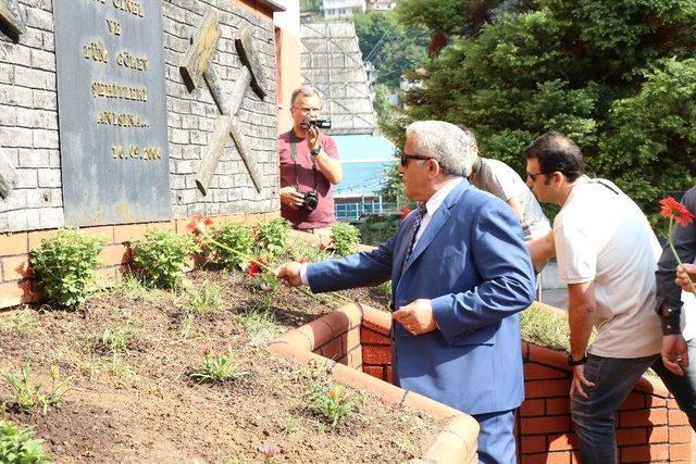 Görevinin Başında Öldürülen İşletme Müdürü Anıldı