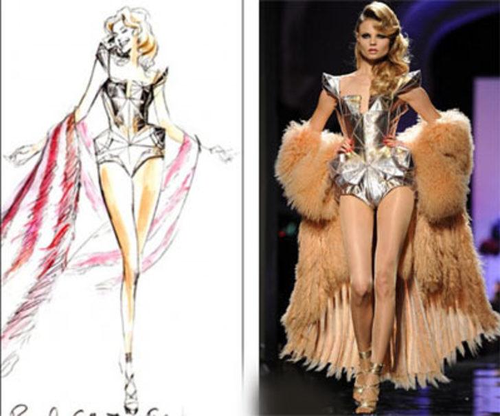 Gaultier'den Kylie Minogue'a &Ouml;zel Tasarımlar