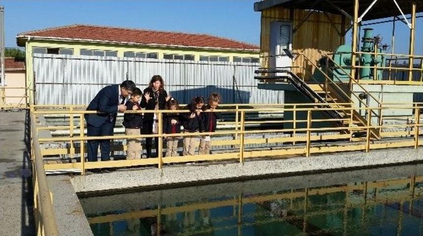 &Ouml;&ouml;ğrenciler İ&ccedil;me Suyu Arıtma Tesisini Gezdi