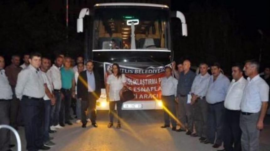 Bitlisli Esnaflar Gaziantep&rsquo;e Gitti