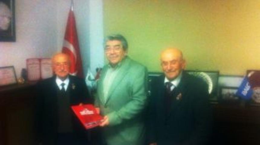 Kore Gazileri Tso Başkanı Tetiker&rsquo;i Ziyaret Etti