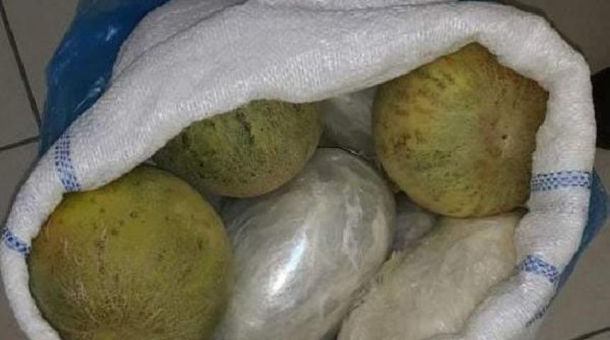 Kavun Arasında Uyuşturucu Sevkiyatı