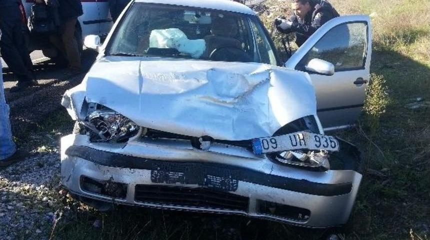 Aydın&rsquo;da Trafik Kazası 5 Yaralı