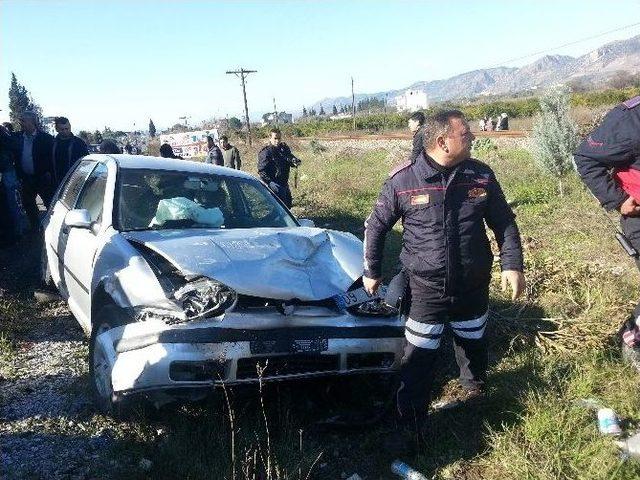 Aydın’da Trafik Kazası 5 Yaralı