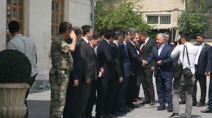 Bakan Arslan Kilis&rsquo;te Ziyaretlerde Bulundu