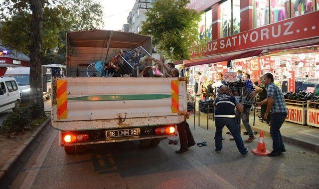 Yıldırım’da Kaldırım İşgaline Geçit Yok