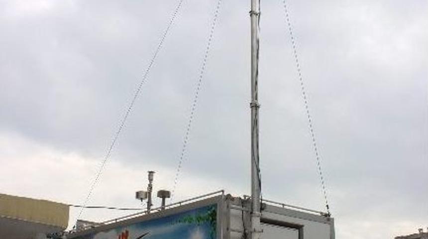 Seyyar Hava Kalitesi Ölçüm Cihazı Kuruldu