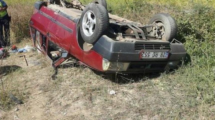 Kargı&rsquo;da Otomobil Takla Attı: 3 Yaralı