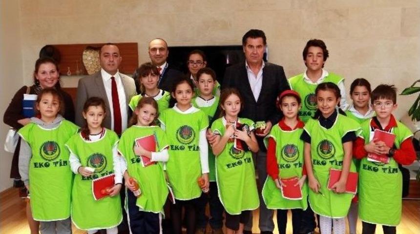 Eko Tim &Ouml;ğrencileri Başkan Kocadon İle Bir Araya Geldi