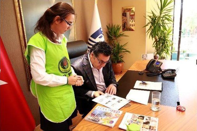 Eko Tim &Ouml;ğrencileri Başkan Kocadon İle Bir Araya Geldi 2