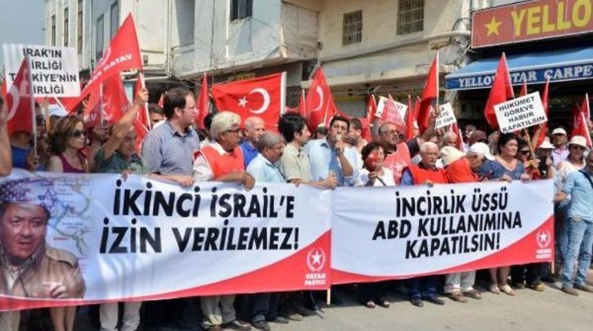 Vatan Partisi'nden 'incirlik &Uuml;ss&uuml; Kapatılsın' Eylemi