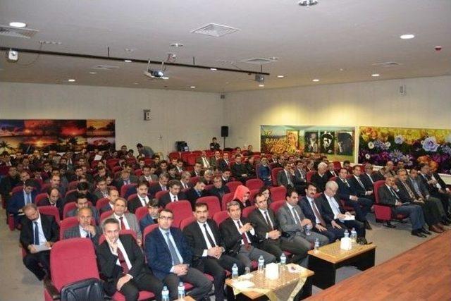 Bing&ouml;l&rsquo;de, &rsquo;birinci D&ouml;nem Ortası Değerlendirme Toplantısı&rsquo; Yapıldı 1