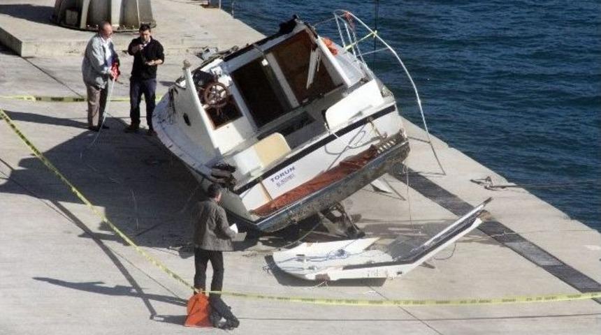 M&uuml;ltecileri &Ouml;l&uuml;me G&ouml;t&uuml;ren Tekne Denizden &Ccedil;ıkartıldı
