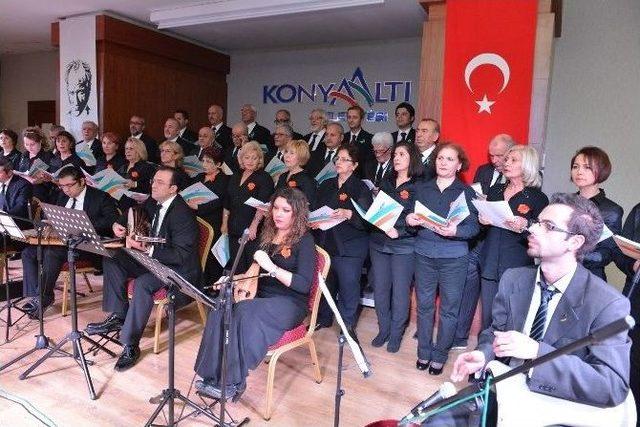 Konyaaltı Belediyesi Tsm Korosu Konseri Büyük Beğeni Topladı
