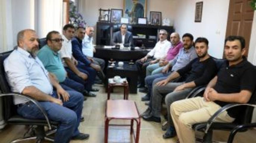 Başkan Berge Kantincilerle Bir Araya Geldi