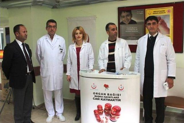 Askeri Hastanede Organ Bağışı Stantı 1
