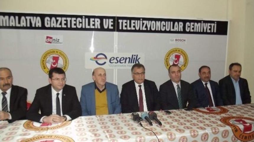 Mhp Heyeti, Gazeteciler Ve Televizyoncular Cemiyeti&rsquo;ni Ziyaret Etti
