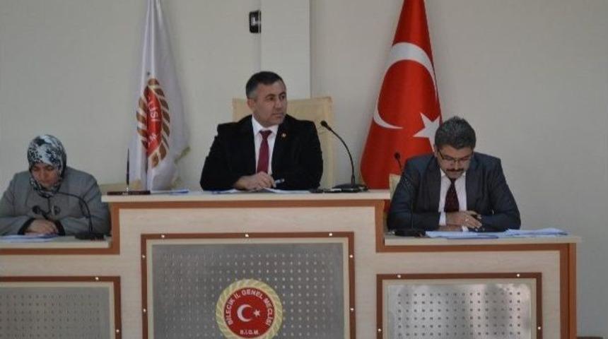 Bilecik İl Genel Meclisi 2. Birleşim Toplantısı