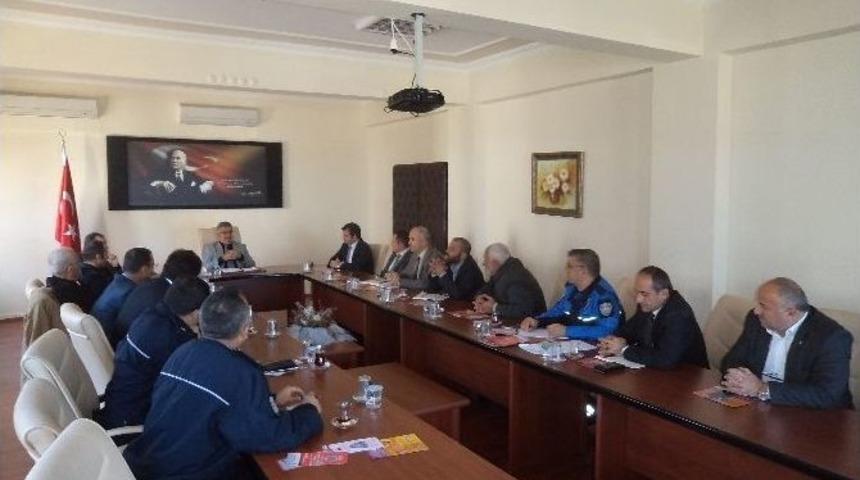 Ak&ccedil;akoca&rsquo;da G&uuml;venlik Kurulu Toplandı