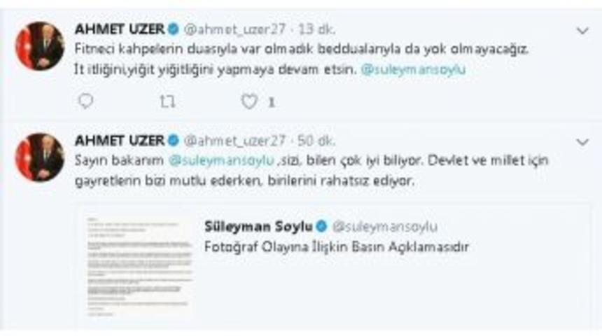 Milletvekili Uzer’den Bakan Soylu’ya Destek