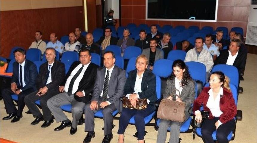 Belediye Personeline İş Sağlığı Ve G&uuml;venliği Eğitimi