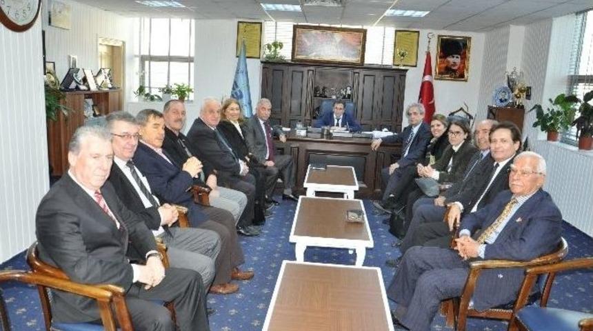 Belediye Başkanları Derneği&rsquo; Nden Edremit&rsquo; E Ziyaret