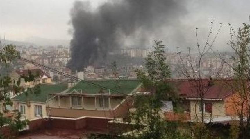 Trabzon&rsquo;da Korkutan Yangın