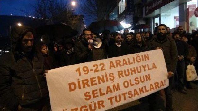 Tunceli'de, 'maraş Olayları' Protestosu