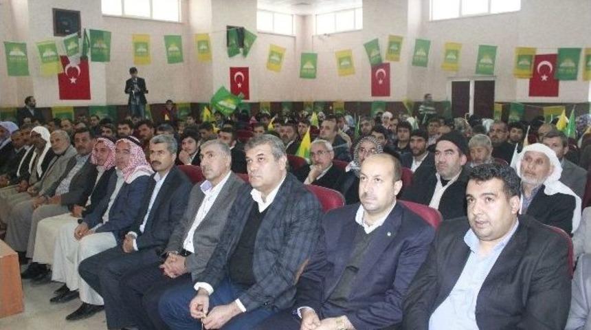 H&uuml;da Par Ceylanpınar İl&ccedil;e Kongresi Yapıldı