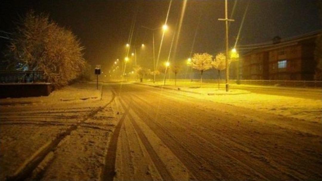 Bitlis&rsquo;te Soğuk Hava Ve Kar Yağışı