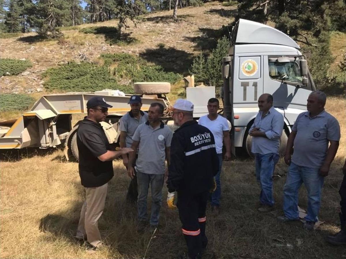 Başkan Bakıcı&rsquo;dan Yangın A&ccedil;ıklaması