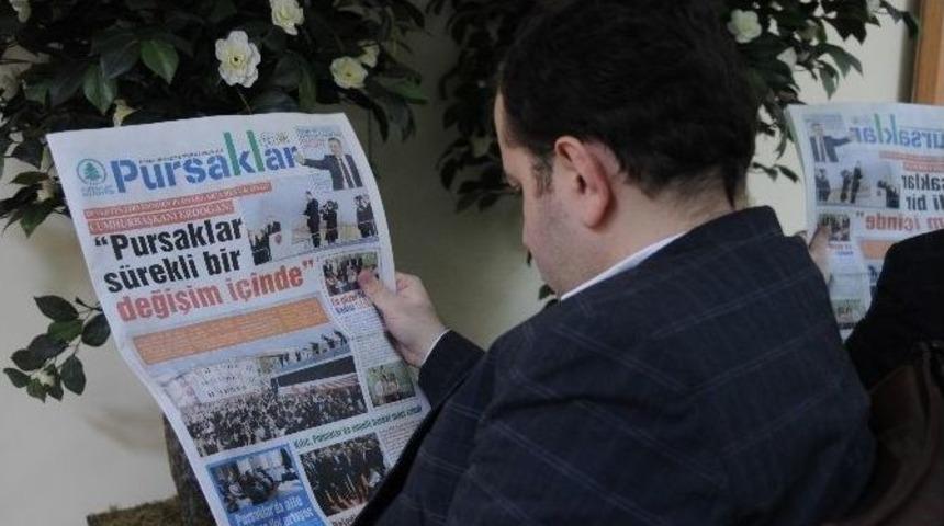 Pursaklar Belediye B&uuml;lteni Okurlarıyla Buluştu