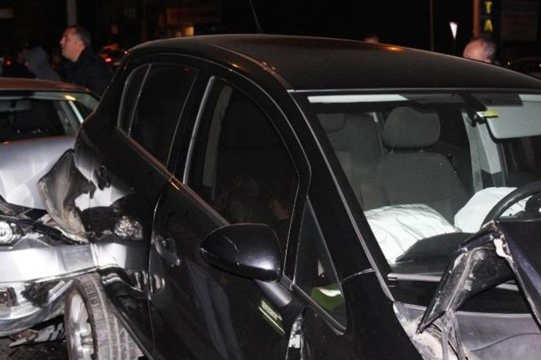 Tekirdağ&rsquo;da Zincirleme Trafik Kazası: 2 Yaralı