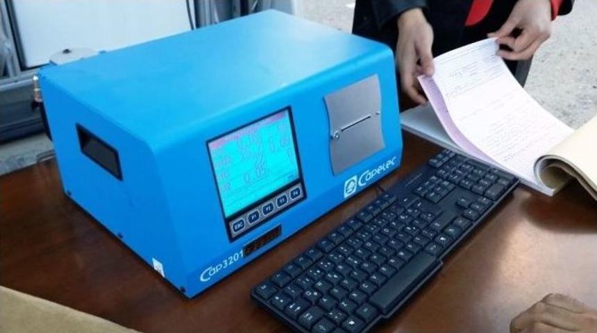 Iğdır&rsquo;da Egzoz Gazı Emisyon &Ouml;l&ccedil;&uuml;m&uuml; Denetimi