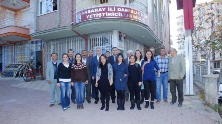 Vali Ataklı&rsquo;dan Damızlık Sığır Yetiştiricileri Birliğine Ziyaret