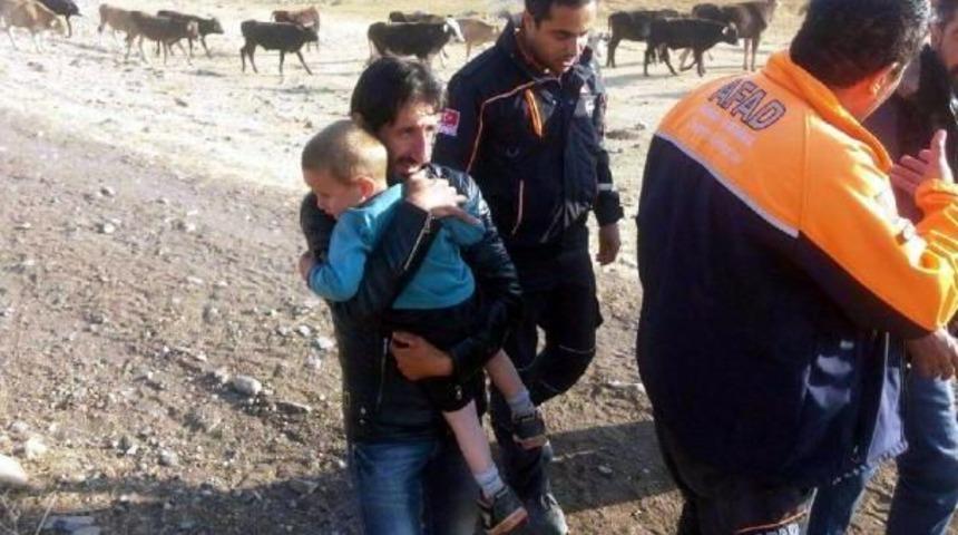 Kayıp 3 Yaşındaki Yusuf, 18 Saat Sonra Bulundu