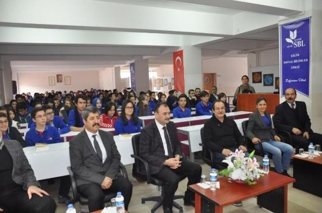 Gazeteci Yazar Ahmet Tezcan &Ouml;ğrencilerle Bir Araya Geldi