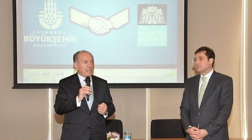 Kadir Topbaş&rsquo;tan Beşiktaş Belediyesi&rsquo;ne Ziyaret