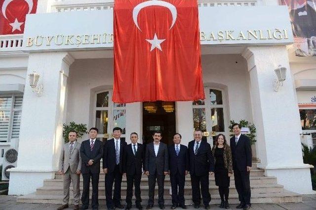 B&uuml;y&uuml;kşehir Belediyesi &Ccedil;in&rsquo;in Qingdao Kenti İle İşbirliği K&ouml;pr&uuml;s&uuml; Kuruyor 2