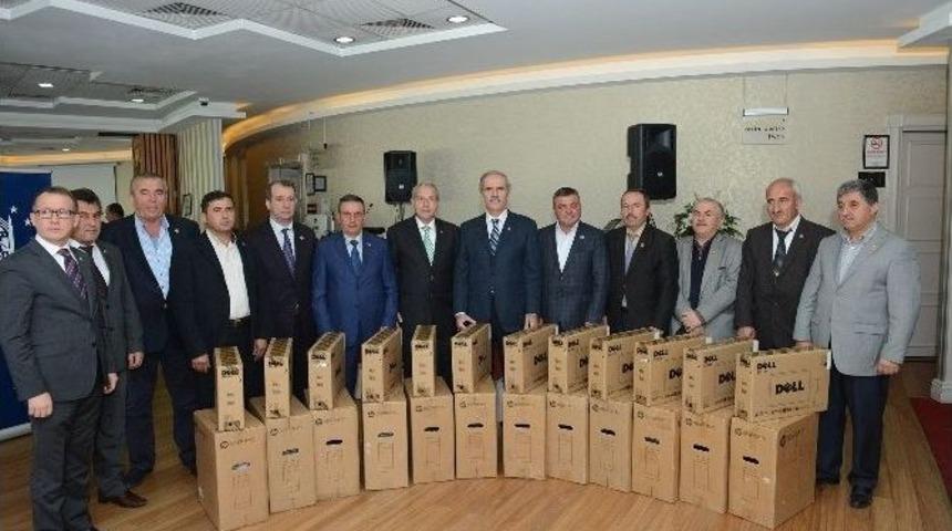 B&uuml;y&uuml;kşehirden Muhtarlara Bilgisayar