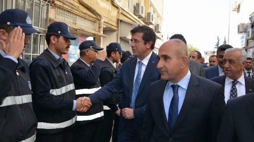 Ekonomi Bakanı Zeybekci, Kilis Belediyesi&rsquo;ni Ziyaret Etti