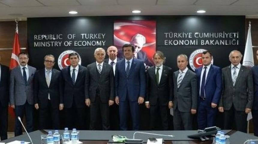 M&uuml;siad&rsquo;dan Ekonomi Bakanı Zeybekci&rsquo;ye Ziyaret