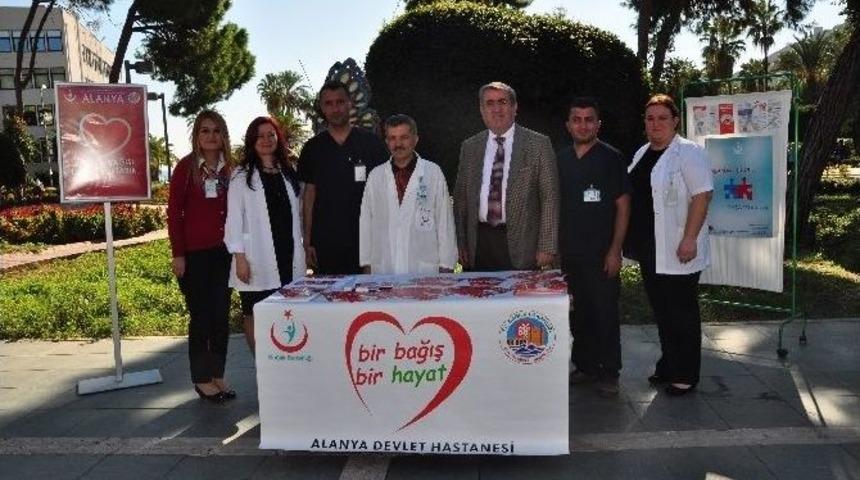 Alanya&rsquo;da Organ Bağışına Yoğun İlgi
