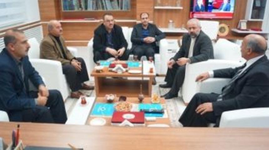 H&uuml;da Par&rsquo;dan Batman &Uuml;niversitesi Rekt&ouml;r&uuml; Ulu&ccedil;am&rsquo;a Ziyaret