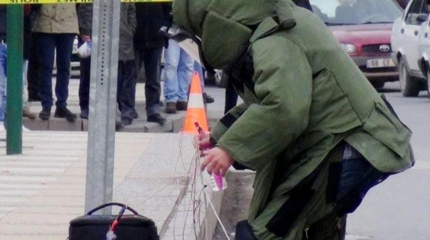 Aksaray&rsquo;da Ş&uuml;pheli &Ccedil;anta Paniği