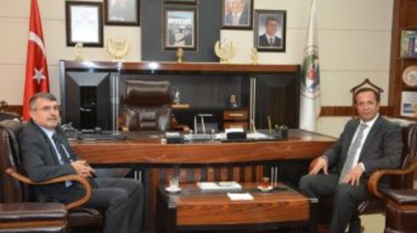 Yılmaz&rsquo;dan Başkan Toltar&rsquo;a İade-i Ziyaret