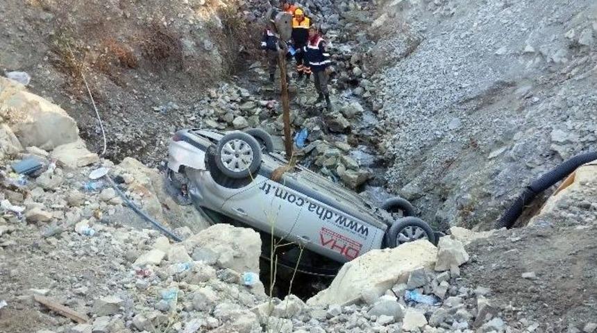 Maden Ocağında Gazeteciler Kaza Ge&ccedil;irdi
